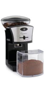 Capresso coffee and spice grinder. Amazon Com Capresso Coffee Burr Grinder Home Kitchen
