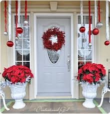 Top 10 Inspirational Christmas Front Porch Decorations Top Inspired Christmas Entry Outdoor Christmas Decorations Christmas Porch