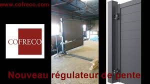 Régulateur de pente pour portail, avec fonction antisoulèvement de l'axe. Le Regulateur De Pente Cofreco Un Gage De Qualite Une Solution Pour Vous Youtube