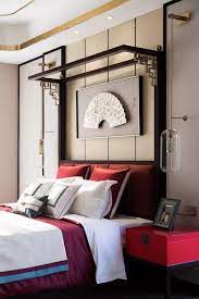design of the new chinese style villa model house with waterfront row 水岸联排新中式别墅样板房设计 lighting design interior home lighting design bedroom light fixtures