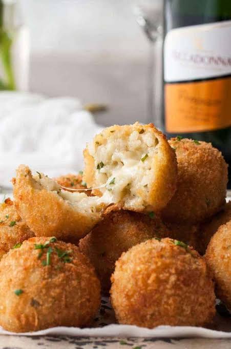 Cheese Arancini Balls