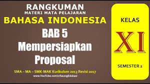 Maybe you would like to learn more about one of these? Kelas 11 Bahasa Indonesia Mempersiapkan Proposal Video Book Pelajaran Sekolah K13 Youtube