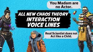 Crypto s voice actor, johnny young, is an active streamer on twitch, where he is known to do custom voice lines after the character he plays. All New Caustic Wattson Crypto Interaction Voice Lines Apex Legends Youtube