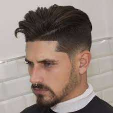 Low Taper Faded Undercut Edge Up Quiff Mid Fade Haircut Haircuts For Men Fade Haircut
