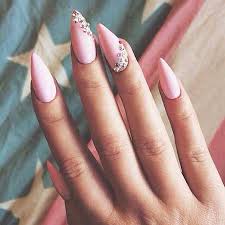 Add on some glitter and stones, and you can get them to look as shiny as diamonds themselves! 24 Pink Nail Designs With Diamonds