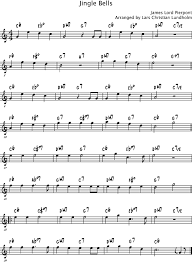 Sheet music for jingle bells (one horse open sleigh; Smashwords Jingle Bells Pure Sheet Music Solo For Flute Arranged By Lars Christian Lundholm A Book By Pure Sheet Music Page 1