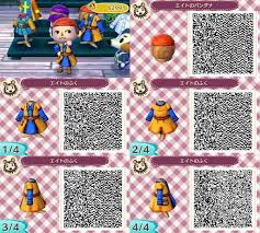 New Leaf Dragon Quest 8 Qr Outfit Code Qr Codes Animals Qr Codes Animal Crossing Animal Crossing Qr