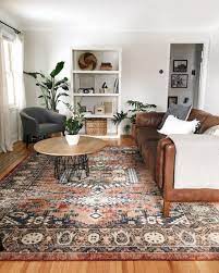 Awesome 90 Cozy Farmhouse Living Room Rug Decor Ideas Https Homespecially Com 90 Coz Vintage Modern Living Room Rug Decor Living Room Brown Couch Living Room