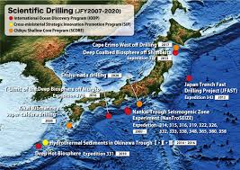 Image result for japan ocean drilling project subduction