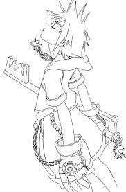 Kingdom hearts is a famous digital game that is very popular with the younger generation. Free Printable Kingdom Hearts Coloring Pages For Kids Heart Coloring Pages Kingdom Hearts Art Kingdom Hearts Fanart