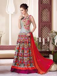 So wear it like karisma kapoor, as a gown. Must Have Partywear Anarkali Suits In Your Wardrobe