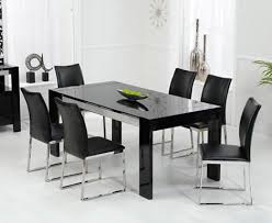 Black High Gloss Dining Set Http Www Worldstores Co Uk P Munich High Gloss Dining Table Dining Table Black Black Glass Dining Table Round Dining Table Sets