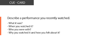Ielts Speaking A Performance You Recently Watched In 2020 Performance Ielts Sayings