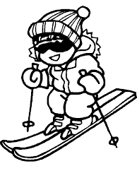 Sporty olympic coloring pages headquarters. Winter Sport Colouring Pages Coloring Home