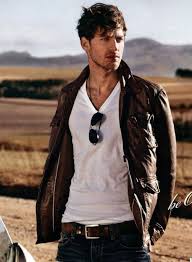 Pin By Momo On Handsome Leather Jacket Outfit Men Leather Jacket Men Badass Style