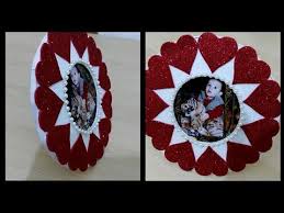 هدية بورق الفوم اطار صورة بطريقة بسيطة جدا وغير مكلفة how to make photo frame youtube christmas origami bottle crafts creative crafts