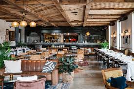 Inside Ford Fry S Newest Restaurant La Lucha In Houston Texas Restaurant Compact Table And Chairs Houston