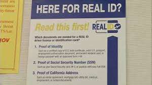 You'll need proof of your identity, your california address, and your social security number. Consumer Catch Up Real Id Deadline Extended Anthem And Attorney General S Office Reach 8 69 Million Settlement Subway Bread Not Legally Bread Ireland Court Says Abc7 San Francisco