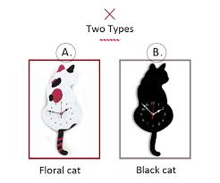Cute Cartoon Cat Clock Wagging Tail Cat Wall Clock For Household Living Room Book Room Decorative Wall Clocks Wall Clocks Aliexpress A wide variety of cartoon cat toy options are available to you, such as material, feature, and toys type. aliexpress