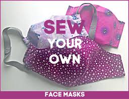 4 x 3/4 twill tape or 4 x 1.25 fabric ties: Sew What S New Free Face Mask Sewing Tutorials Printable Patterns Http Sew Whats New Net Face Mask Sewing Tutorials Printable Patterns Http Sew Whats New Net Coronavirus Covid19 Sewing Diy Facebook