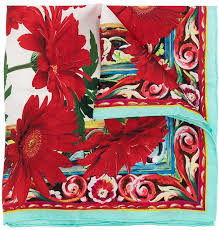 Find & download free graphic resources for floral pattern. Dolce Gabbana Small Floral Print Silk Scarf Shopstyle Scarves Wraps