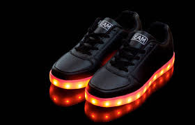 These Light Up Sneakers Are Lit
