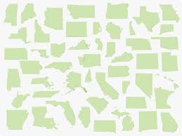 Check spelling or type a new query. 50 Us State Shapes Map Quiz Game Free Study Maps