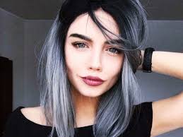 If you have grey hair and you want to dye it black, look for a permanent hair dye that's within 2 shades of your natural black color. 21 Silver Hair Colour Ideas To Go Gray This Season Fashiondioxide