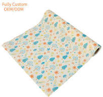 Waterproof Laminated PE Film Bed Sheet Roll with Dot Embossing Medical Exam  Table Paper Blue Couch Roll for Clinics Hospitals