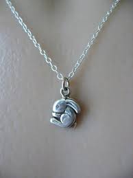 Tiny Bunny Charm Necklace In Sterling Silver Bunny Jewelry Rabbit Jewelry Bunny Necklace