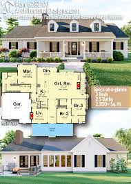 Plan 62821dj One Story Country Home Plan With Vaulted Great Room And Master Bedroom In 2020 Country House Plans House Plans Farmhouse Plans