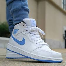 Air Jordan 1 Mid Blue White Black Air Jordan 1 Mid Legend Blue