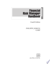 You will be responsible for assessing risk in investments as well as for creating forecasting models. Download Financial Risk Manager Handbook Free Financial Risk Manager Economics Books Financial