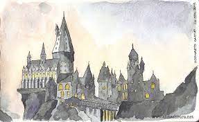 The great hall in the hogwarts castle was the main gathering area in the school, which was located off the entrance hall. Hogwarts Castle By Zoopaki Deviantart Com On Deviantart Harry Potter Hogwarts Castle Drawing Hogwarts Castle Drawing Harry Potter Hogwarts Castle