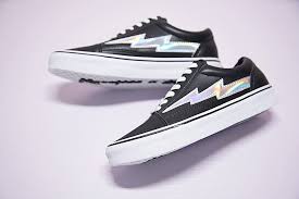 Vans Revenge X Storm Low True Black With Silver Swoosh 008243190 Vans Shop Vans How To Clean Vans