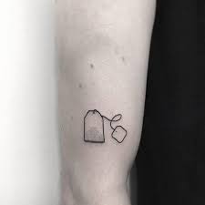 Small back tattoo for men. Minimalist Tattoos