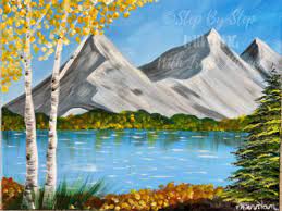 How To Paint A Fall Landscape Step By Step Painting
