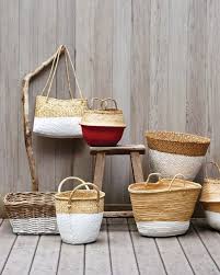 Atelier Rue Verte Le Blog Peindre Ses Paniers En Osier Diy Panier En Osier Idees De Panier Panier