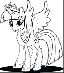 Simplified alicorn coloring pages princess celestia page free. Coloring My Little Ponyoring Twilight Sparkle Alicorn Final Coloring Home