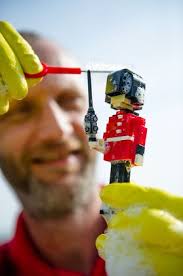 Model Maker Chris Conboy Cleans Buckingham Editorial Stock Photo