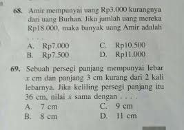 Check spelling or type a new query. M79 Soal Cerita Plsv Jawab Pakai Cara Penjelasan Tutorial Bingung Karena Belum Puas Dengan Brainly Co Id