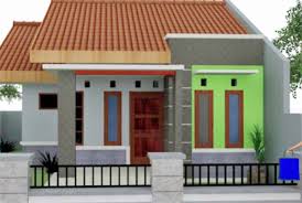 Dengan konsep yang menarik, denah. Model Rumah Sederhana Dinding Kalsibot Wild Country Fine Arts