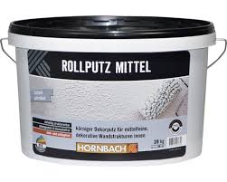 Rollputz kann mit verschiedenen techniken eine neue farbe gegeben werden. Rollputz Mittel Weiss 20 Kg Bei Hornbach Kaufen