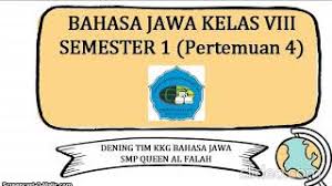 Kunci jawaban paket bahasa jawa kelas 8 semester 1 halaman 11.rpp bahasa jawa kelas 8 dan 9 smp mts k13 tahun 2019 dokumen. Materi Bahasa Jawa Kelas 8 Semester 2