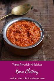 Kara Chutney Recipe Tangy And Spicy Tomato Chutney Served In Tamil Nadu Hotels That Is Tru Chutney Recipes Indian Chutney Recipes South Indian Chutney Recipes