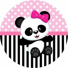 Arte Painel Redondo Panda Rosa No Elo7 Karioka Arte Digital 1416ece It is listed as endangered on the iucn red list because the wild population is estimated at fewer than 10. arte painel redondo panda rosa no elo7