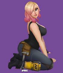 Constructor Penny ~ Fortnite Fan Art by Aphius – Nerd Porn!