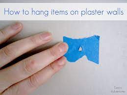 I just moved into a house that has plaster walls, the kind that don't take well to nails, let alone thumb tacks. I Ve Lived In 2 Houses With Plaster Walls So This Is Good Information Plaster Walls Hanging Pictures Metal Tree Wall Art