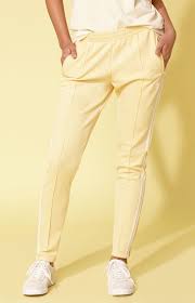 Black And Yellow Adidas Track Pants Adicolor Yellow Sst Track Pants Outfits With Leggings Cute Sweatpants Adidas Outfit