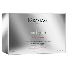 This new line claims to promote healthy scalp & hair growth within 3 months. Kerastase Specifique Aminexil Cure Anti Chute Treatment 42 X 6 Ml